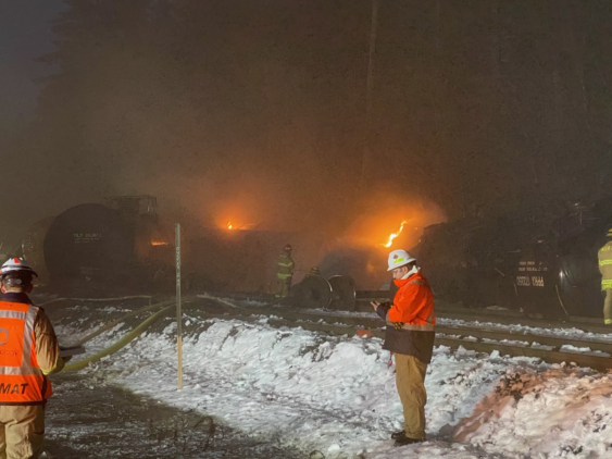 A Timeline of Oil Train Derailments In Pictures - Sightline Institute