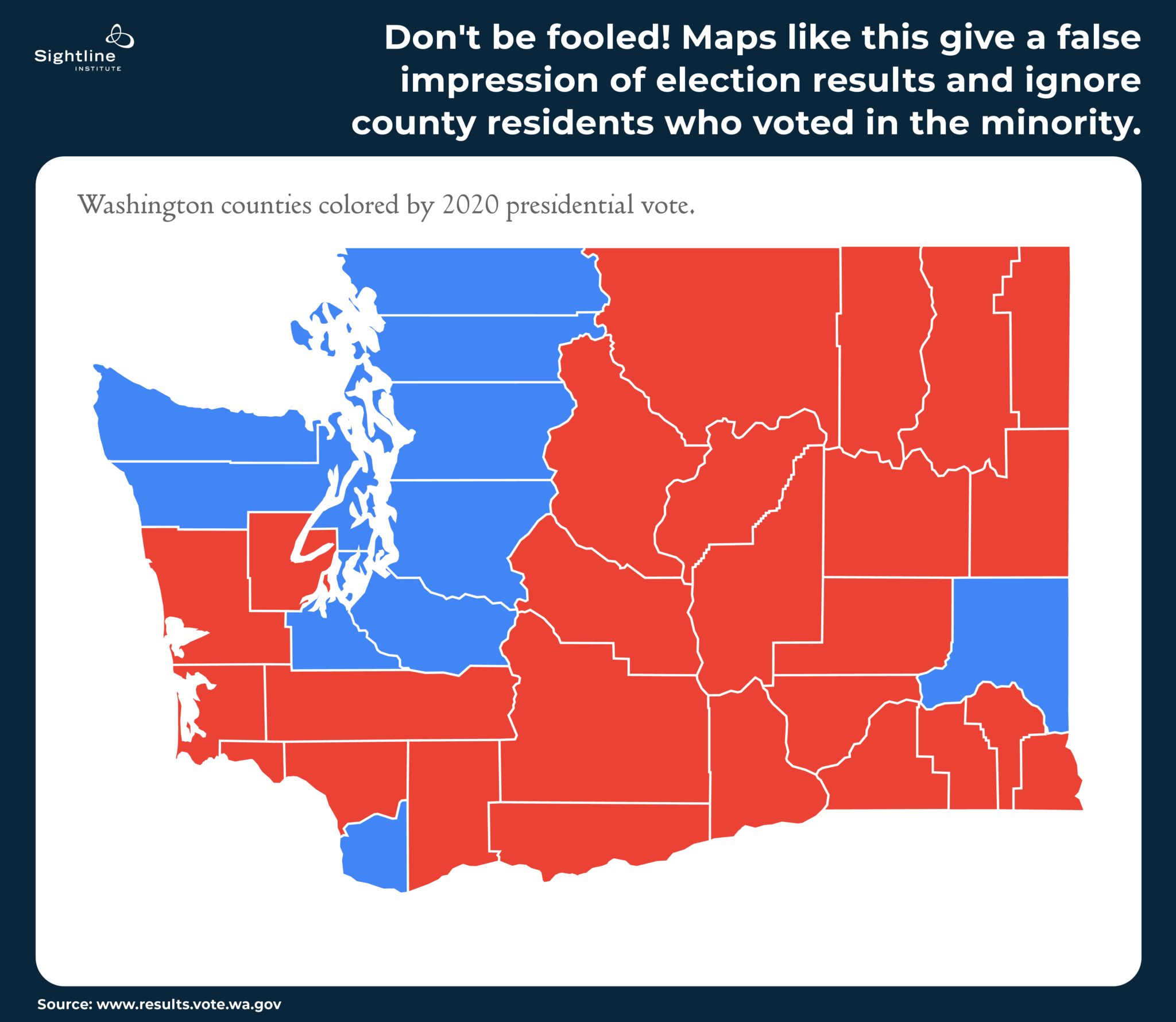 Our Maps Shouldn’t Lie About Our Votes - Sightline Institute