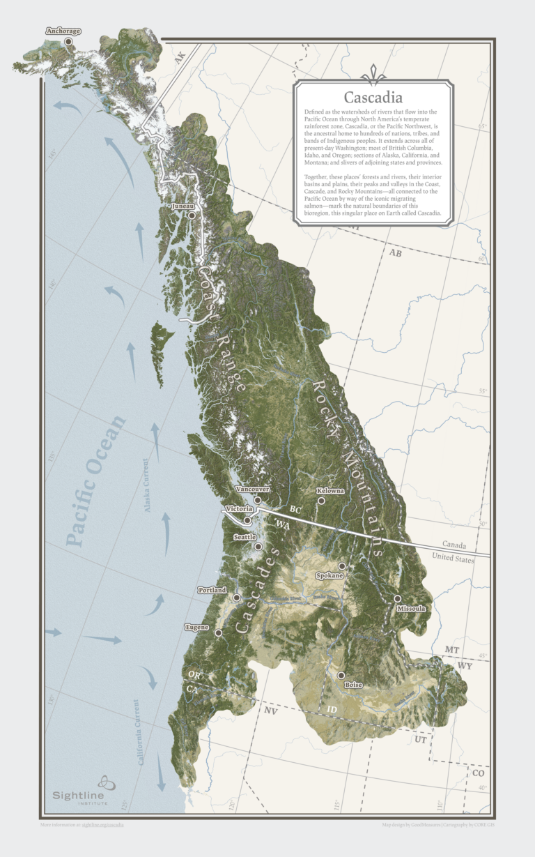 Cascadia Map | Sightline Institute