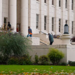 Most Oregonians vote by mail, but a handful carry their ballots to the courthouse in person