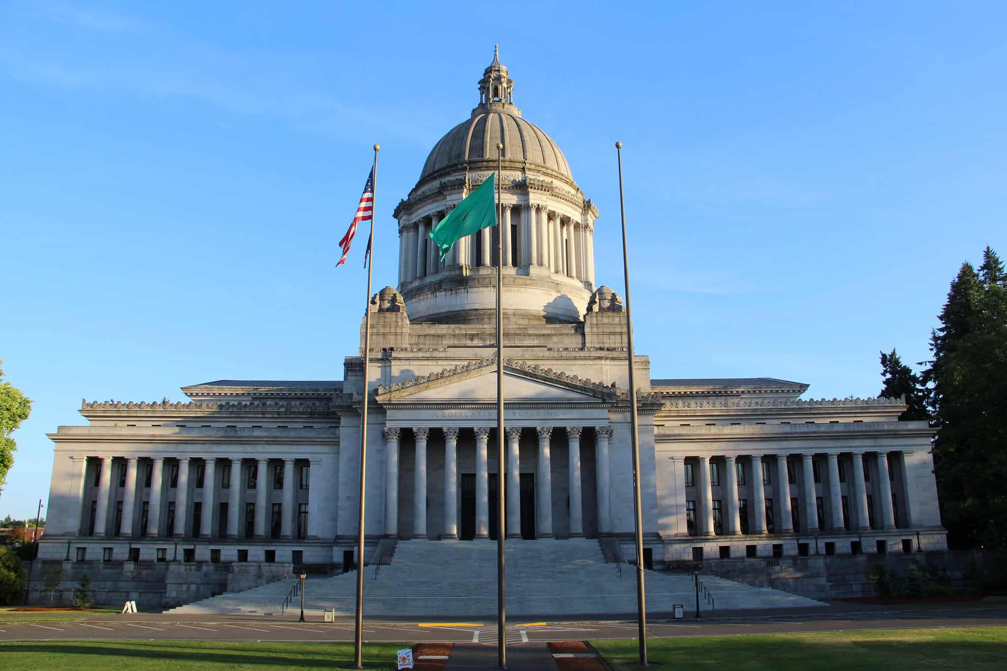 Photo of the Washington Capitol Building in Olympia, WA